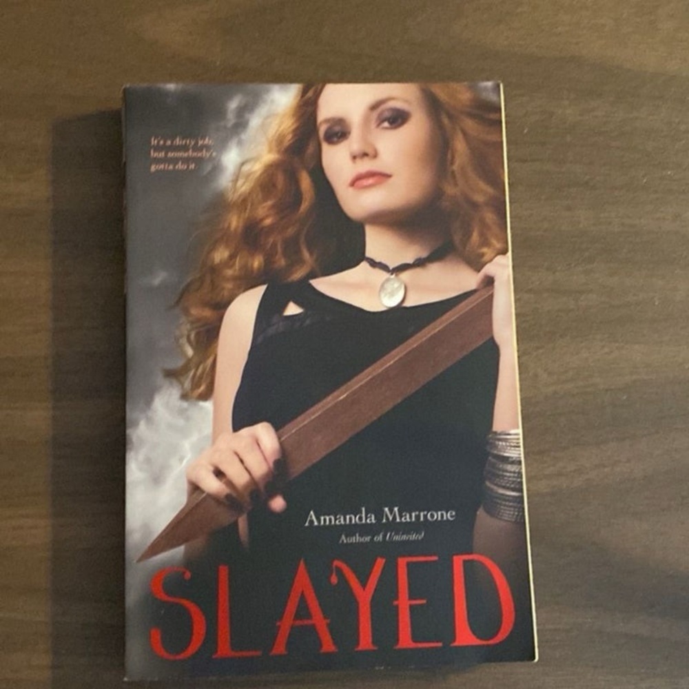 Barnes & Noble 'Slayed' Coffee Table Book - Red and Black Cover